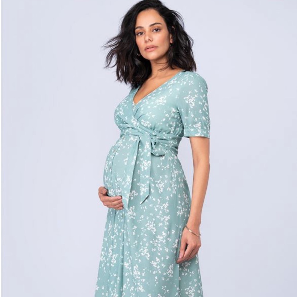 Seraphine maternity and nursing dress